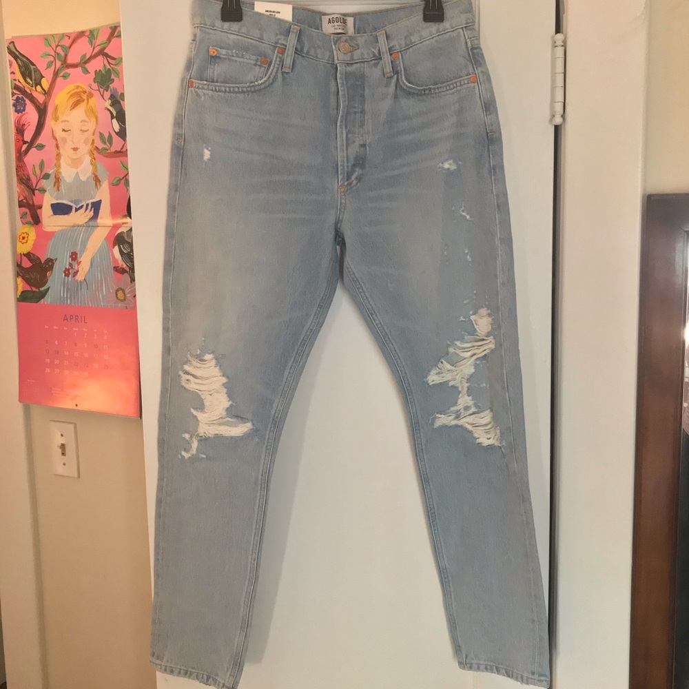 Agolde Jamie High Rise Classic Jeans (size 28) NWT
